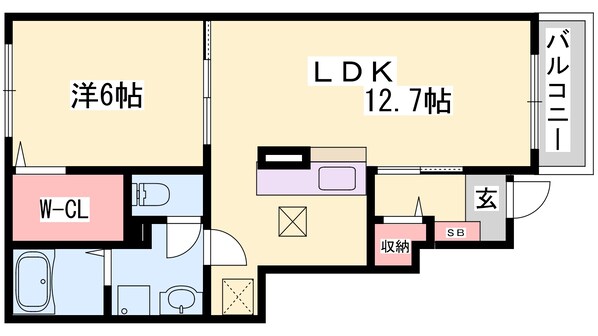 フォルシュの物件間取画像